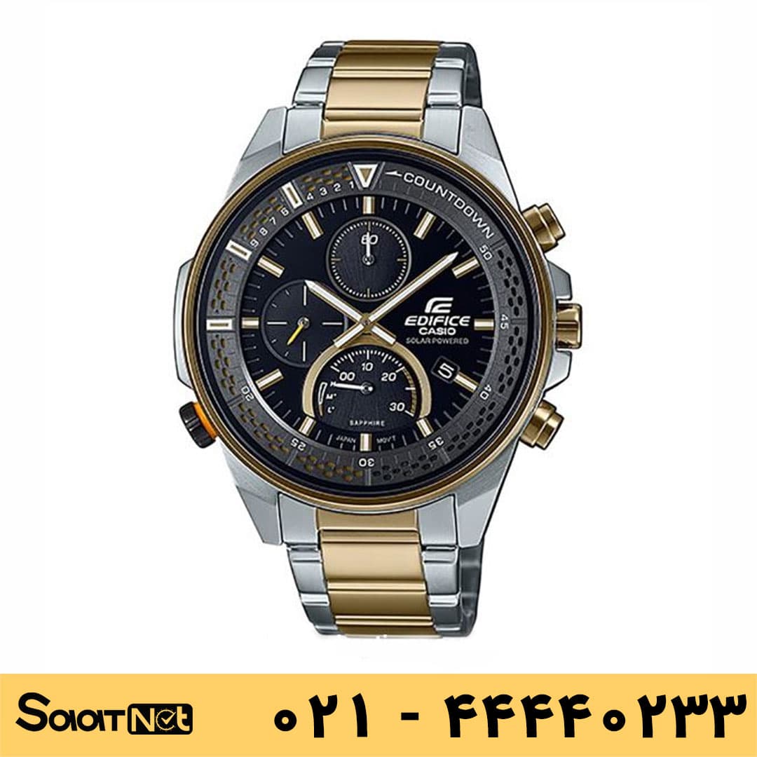 ساعت کاسیو اورجینال کد ۴۰۵۵ مدل EFS-S590SG-1AVUDF — تصویر ۲