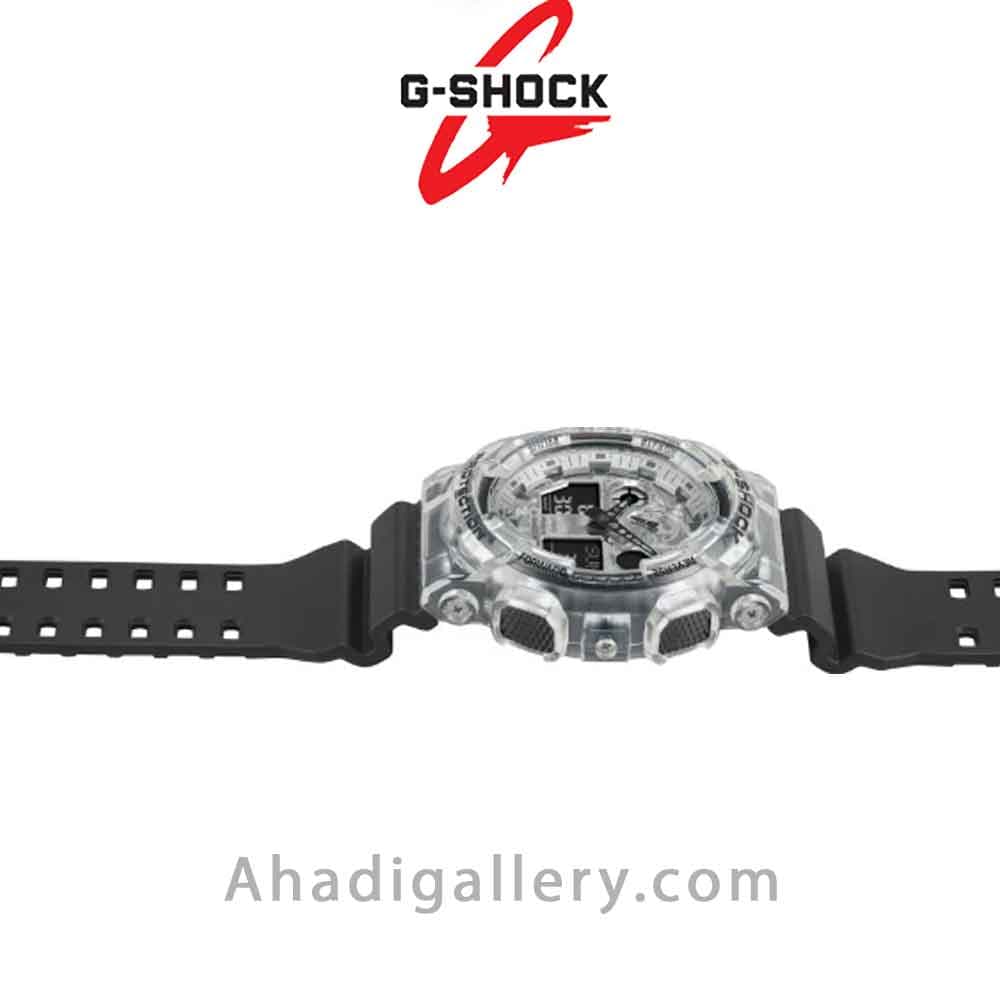 ساعت کاسیو اورجینال کد ۴۰۶۲ مدل GA-100SKC-1ADR — تصویر ۹