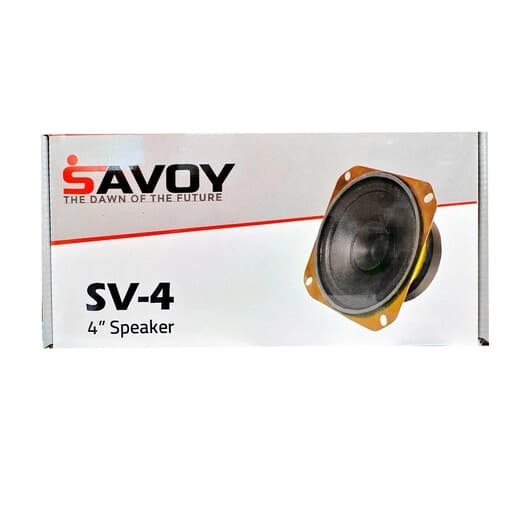 بلندگو فابریک جلو پرایدی ساووی savoy مدل SV-4 بسته دو عددی ا SAVOY SV_4