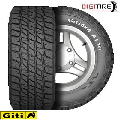 لاستیک جی تی 31/10.5R15 گل Giti4x4 AT70 ( 2 حلقه)