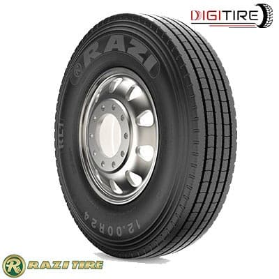 لاستیک رازی 12.00R24 گل RL1 ( 2 حلقه)