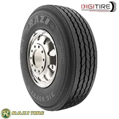 لاستیک رازی 315/80R22.5 گل RL3 ( 2 حلقه)
