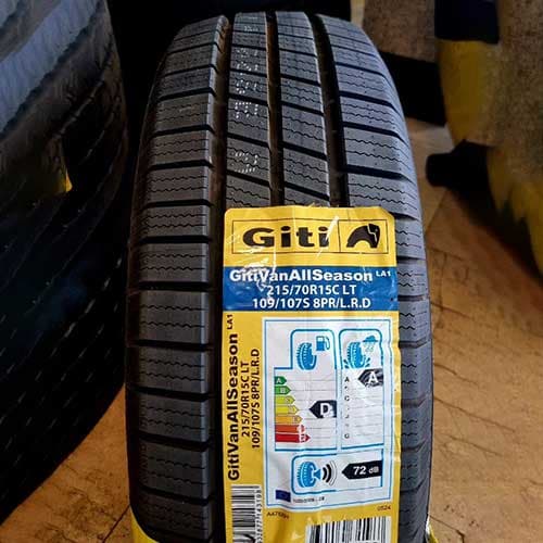لاستیک جی تی 215/70R15 گل LA1( 2 حلقه) — تصویر ۴
