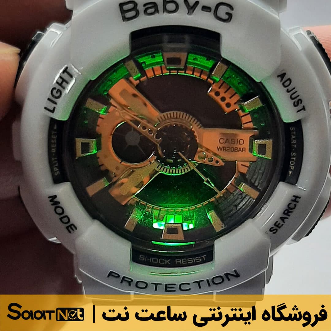 ساعت مچی زنانه جی‌شاک کد ۲۰۶۲ | شیک، اسپرت و ضد آب — تصویر ۳