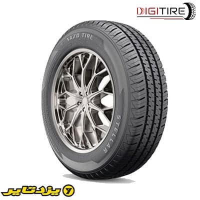 لاستیک یزد تایر 165/70R13 گل Stellar( 2 حلقه)