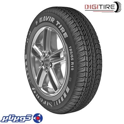 لاستیک کویرتایر 185/65R15 گل KB22( 2 حلقه)