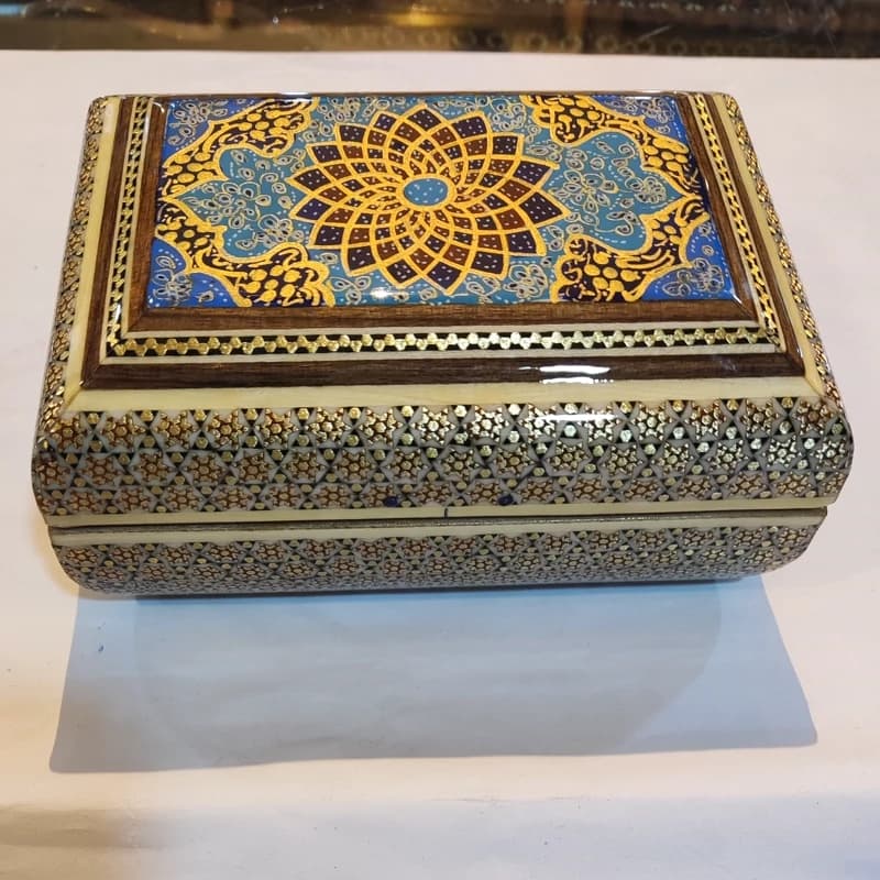 جعبه جواهرات خاتم اعلا سایز 14 در 10
