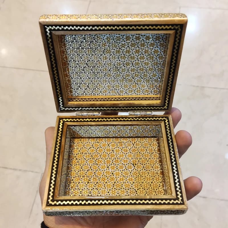جعبه جواهرات خاتم اعلا سایز 14 در 10 — تصویر ۲