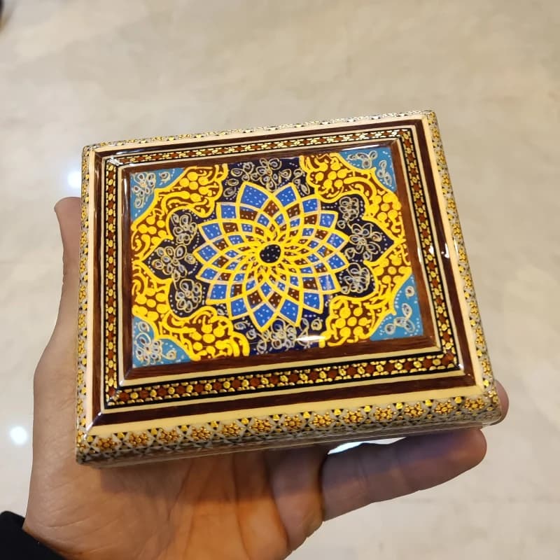 جعبه جواهرات خاتم اعلا سایز 14 در 10 — تصویر ۳