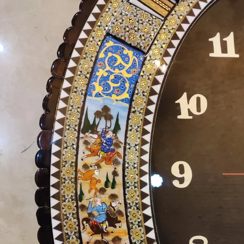 ساعت خاتم و مینیاتور شکار — تصویر ۳