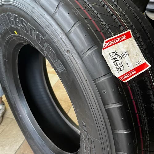 لاستیک بریجستون 235/75R17.5 گل R227( 2 حلقه) — تصویر ۲