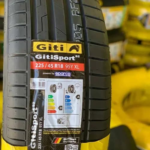 لاستیک جی تی 225/45R18 گل Gitisport S2 — تصویر ۳