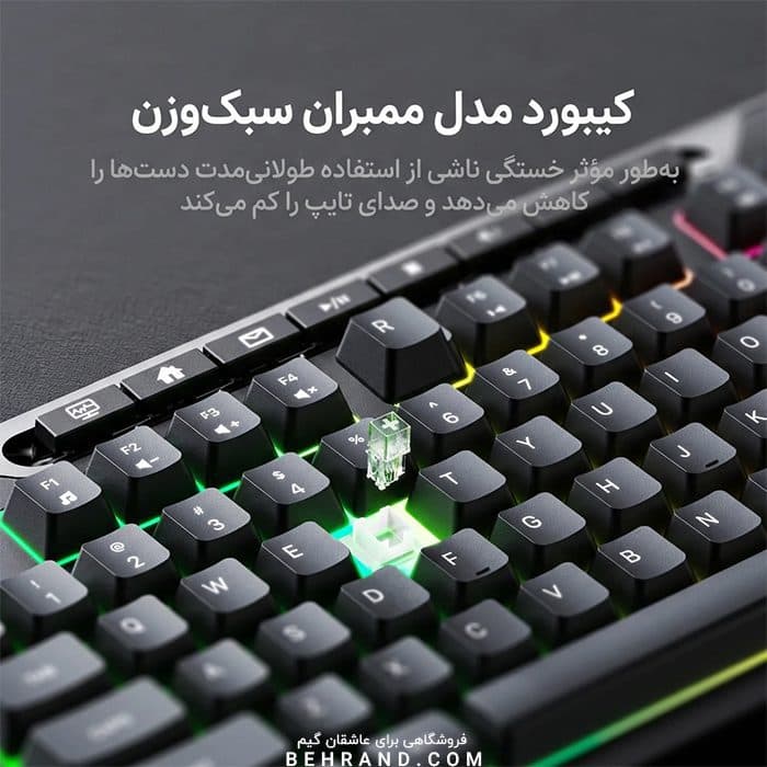 کیبورد گیمینگ اونیکوما مدل G32 — تصویر ۷
