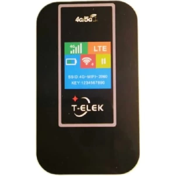 مودم 4G قابل حمل T-ELEK با باتری 3000mAh