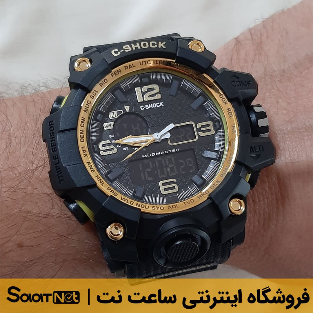 ساعت مچی دیجیتال مردانه ضد آب جیشاک مدل ۲۰۴۲ با طراحی شیک و قیمت — تصویر ۲