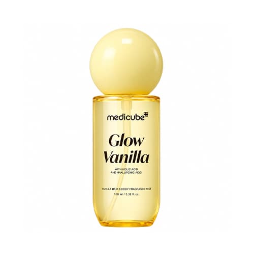 ميست مو و بدن GLOW Vanilla مديكيوب 250 ميل