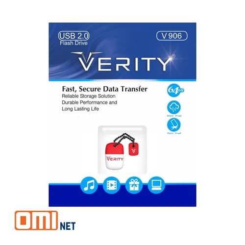 فلش مموری 64 گیگابایت وریتی مدل Verity-V906 — تصویر ۲