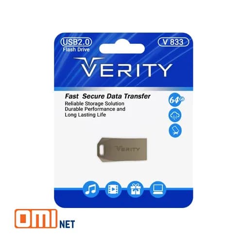فلش مموری 64 گیگابایت وریتی مدل Verity-V833 — تصویر ۲