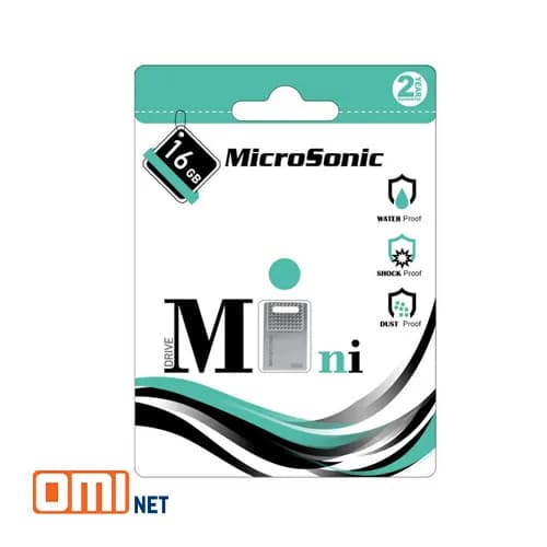 فلش مموری 16 گیگ میکروسونیک مدل Drive Mini — تصویر ۲