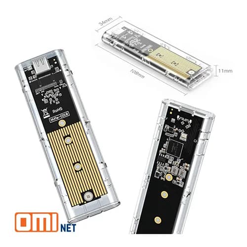 باکس هارد M.2 (NGFF & NVMe) به USB 3.1 Type-C — تصویر ۳