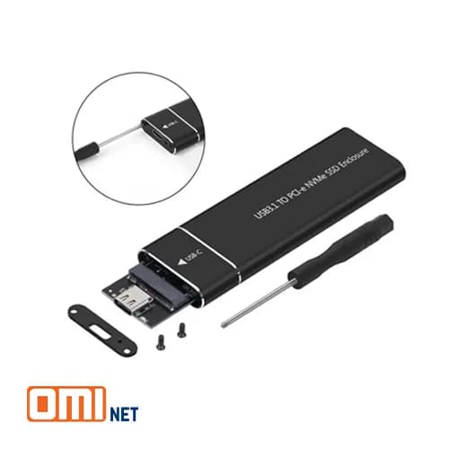 باکس هارد M.2 (NGFF & NVMe) به USB 3.1