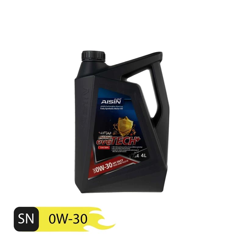 روغن موتور خودرو آیسین مدل 0W-30 SN PLUS حجم 4 لیتر