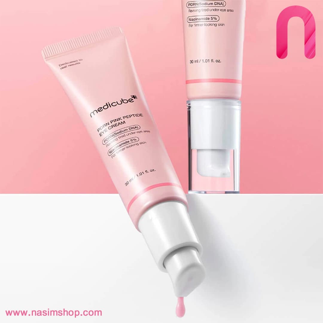 کرم دور چشم PDRN Pink Peptide Eye Cream مدیکوب — تصویر ۲