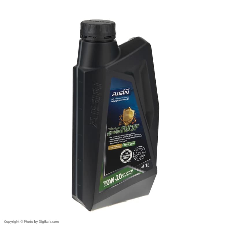روغن موتور خودرو آیسین مدل 0W-20 SN PLUS حجم 1 لیتر — تصویر ۳
