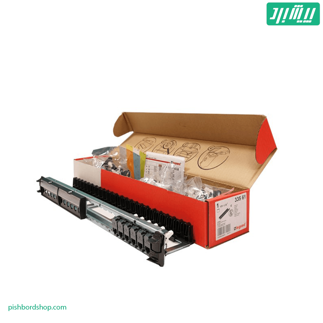 Legrand 24-Port Cat6 UTP Patch Panel — تصویر ۳