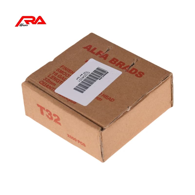 میخ تیپو آلفا مدل T32 بسته 2500 عددی – خرید کارتنی — تصویر ۴