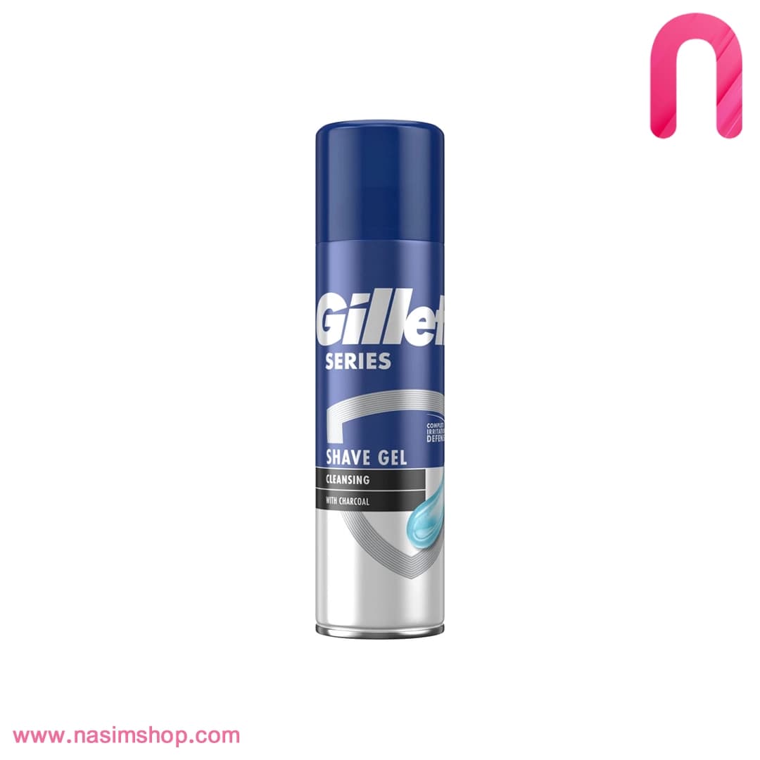 ژل اصلاح مردانه Series Cleansing حاوی زغال فعال ژیلت