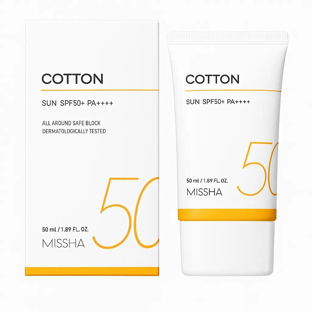 ضد آفتاب میشا (Missha) – مدل COTTON — تصویر ۲