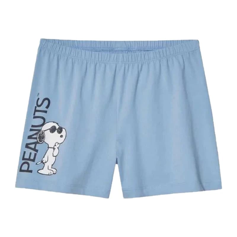 ست تیشرت شلوارک نخ پنبه بچگانه برند peanuts آلمان طرح اسنوپی — تصویر ۵