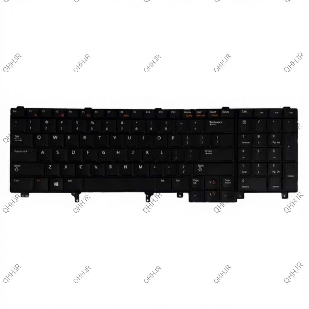 کیبرد لپ تاپ دل Latitude E6520 بدون بک لایت — تصویر ۴