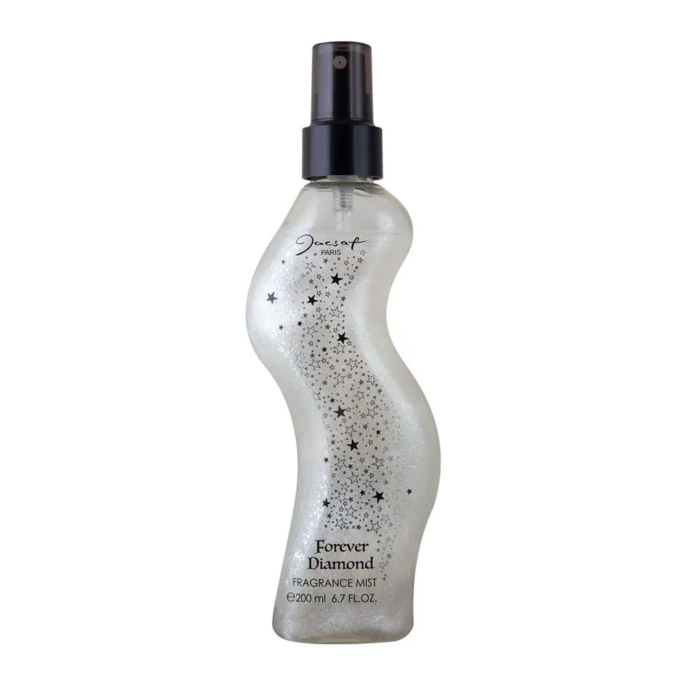 بادی اسپلش شاین دار فور اور دایموند ژک ساف | Jacsaf Forever Diamond Body Splash For Women 200ml
