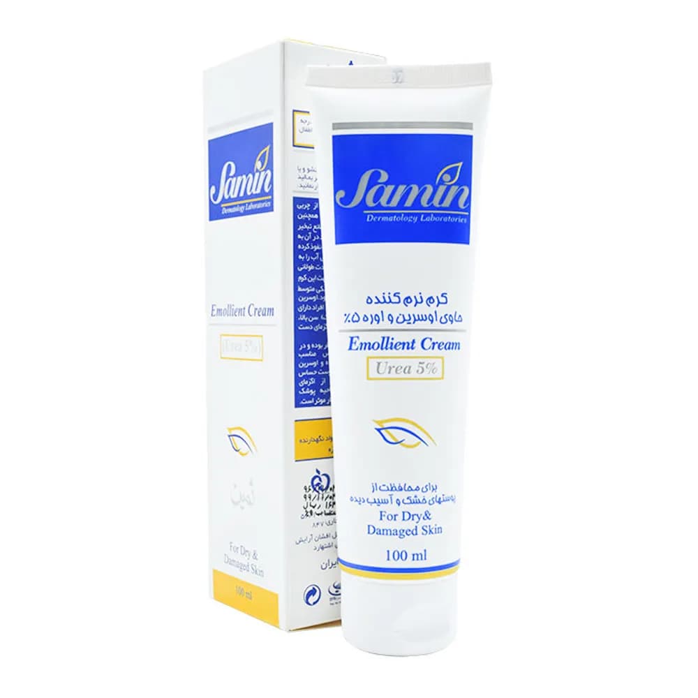 کرم نرم کننده و مرطوب کننده اوسرین و اوره 5% ثمین | SAMIN Eucerin Emollient Cream and Urea 5% — تصویر ۳