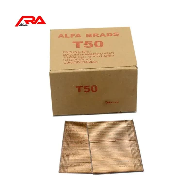 میخ تیپو آلفا مدل T50 بسته 2500 عددی — تصویر ۳