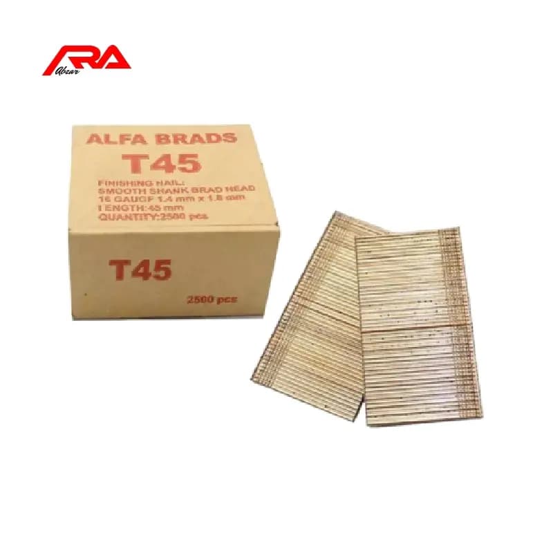 میخ تیپو آلفا مدل T45 بسته 2500 عددی — تصویر ۲
