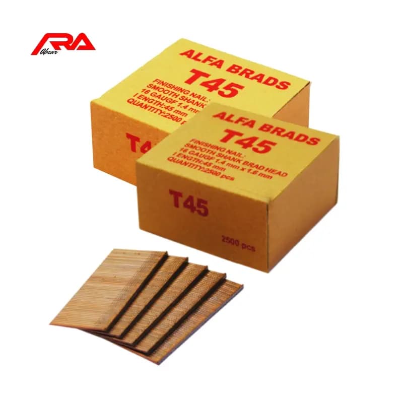 میخ تیپو آلفا مدل T45 بسته 2500 عددی — تصویر ۵