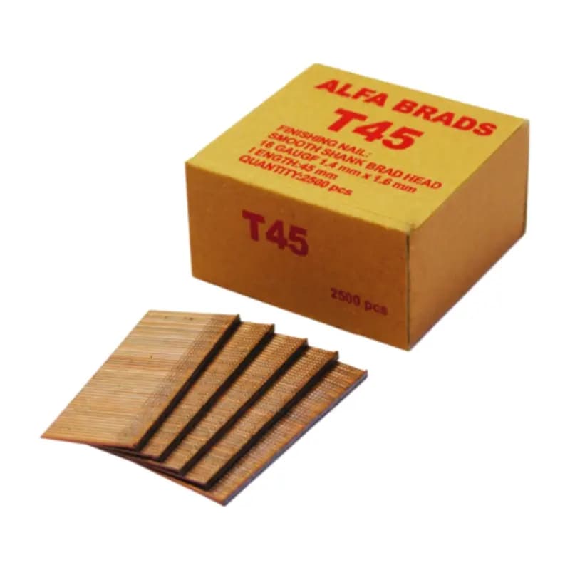 میخ تیپو آلفا مدل T45 بسته 2500 عددی
