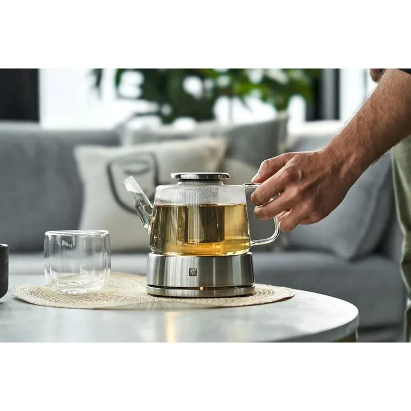 قوری وارمر دار استیل و شیشه زولینگ مدل سورنتو ZWILLING Sorrento Tea and coffee pot — تصویر ۳