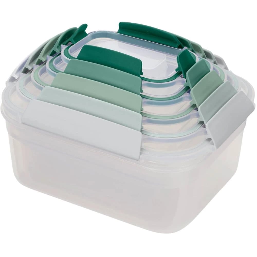ست 5 عددی محفظه غذا جوزف جوزف سبز joseph joseph Nest™ Lock 5-piece Food Container Set sage — تصویر ۷