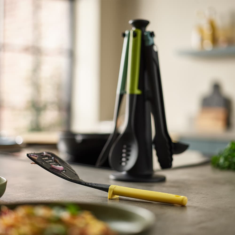 ست کفگیر و ملاقه 6 پارچه جوزف جوزف رنگ اپال Joseph Joseph Duo Utensils, Set of 6 — تصویر ۲