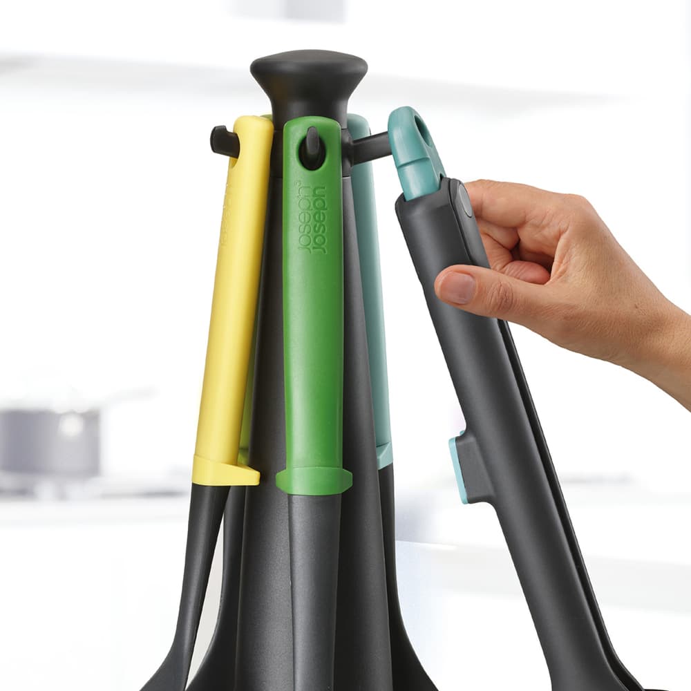 ست کفگیر و ملاقه 6 پارچه جوزف جوزف رنگ اپال Joseph Joseph Duo Utensils, Set of 6 — تصویر ۷