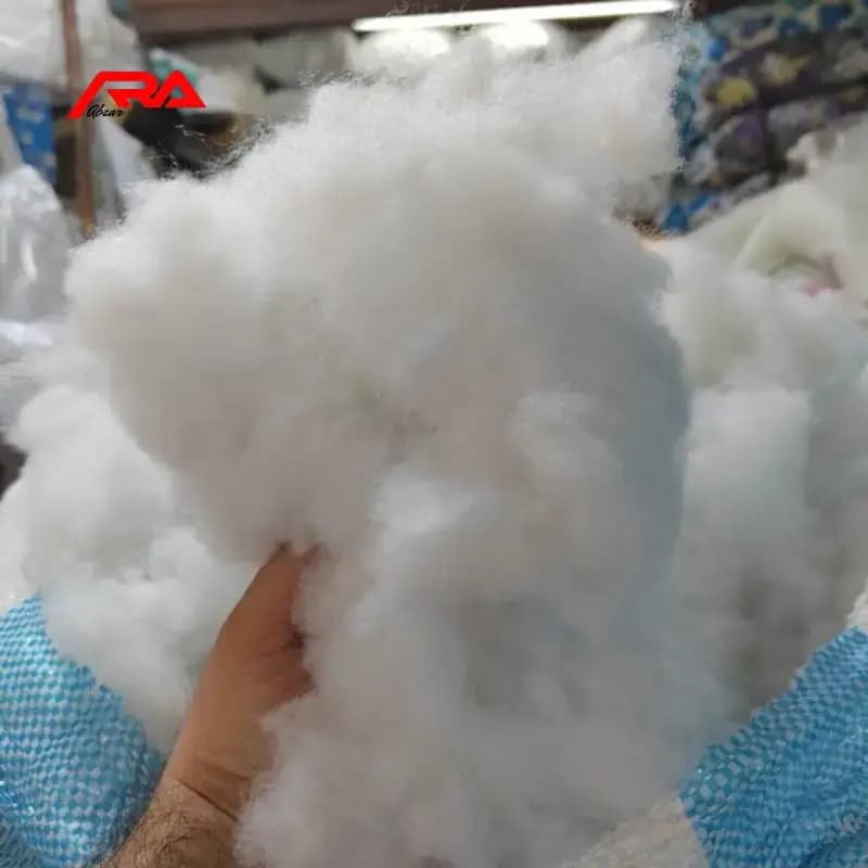 الیاف ساده سفید شفاف ( ویسکوز ) — تصویر ۳