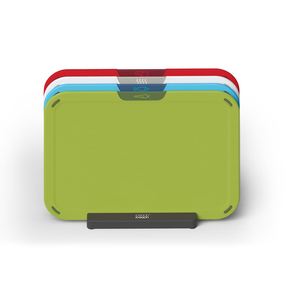 ست 5 پارچه تخته برش پایه دار جوزف جوزف Joseph Joseph Duo Chopping Boards with Stand, Set of 5 — تصویر ۴