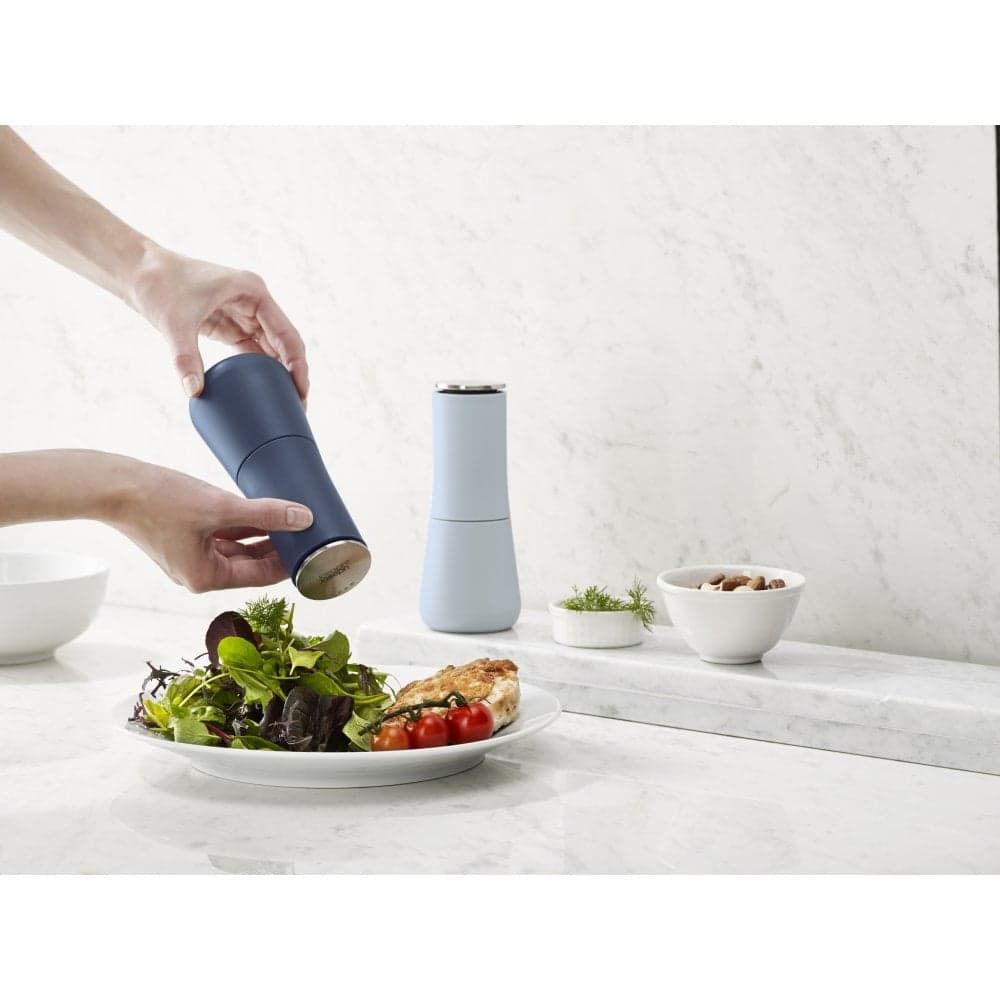 ست دو عددی نمک و فلفل ساب جوزف جوزف آبی Joseph Joseph Milltop No Spill Salt & Pepper Mill Set Sky Blue