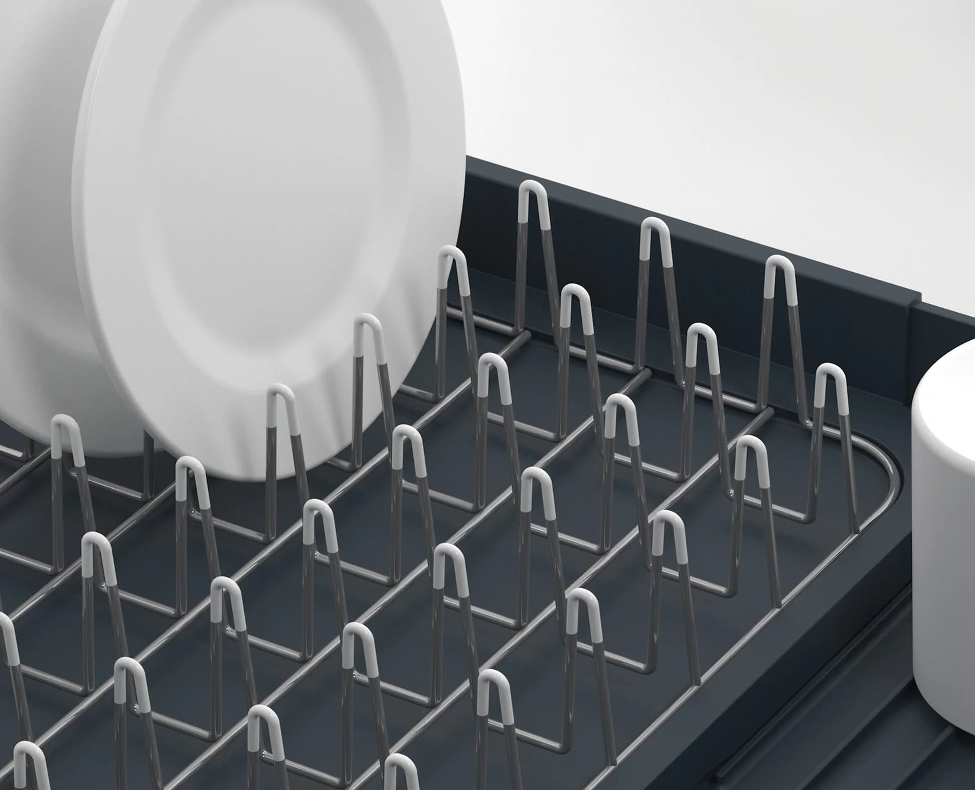 آبچکان کشویی جوزف جوزف با قابلیت افزایش فضا Joseph Joseph Extend Expandable Dish Rack — تصویر ۴