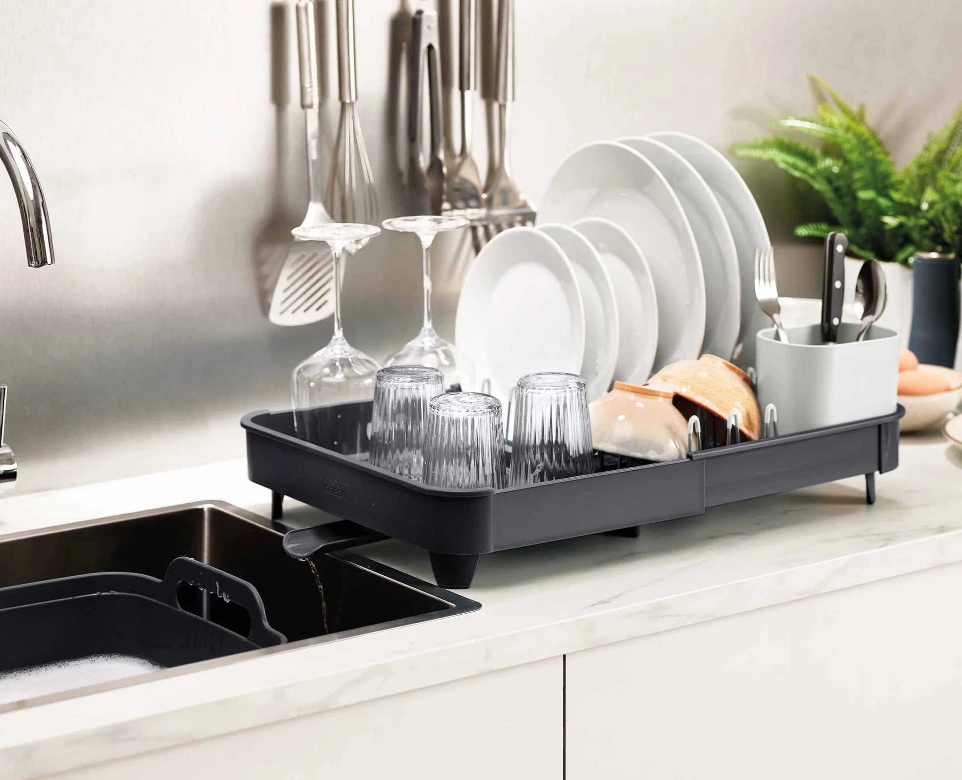 آبچکان کشویی جوزف جوزف با قابلیت افزایش فضا Joseph Joseph Extend Expandable Dish Rack