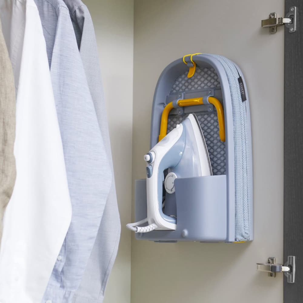 میز اتو تاشو رومیزی جوزف جوزف طوسی Joseph Joseph Pocket Plus Folding Ironing Board-Grey — تصویر ۶
